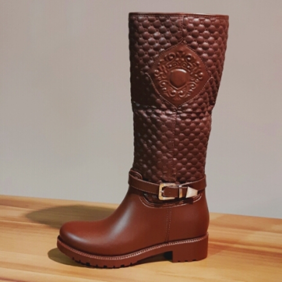 Equestrian style Rain Boots - Picture 1 of 7